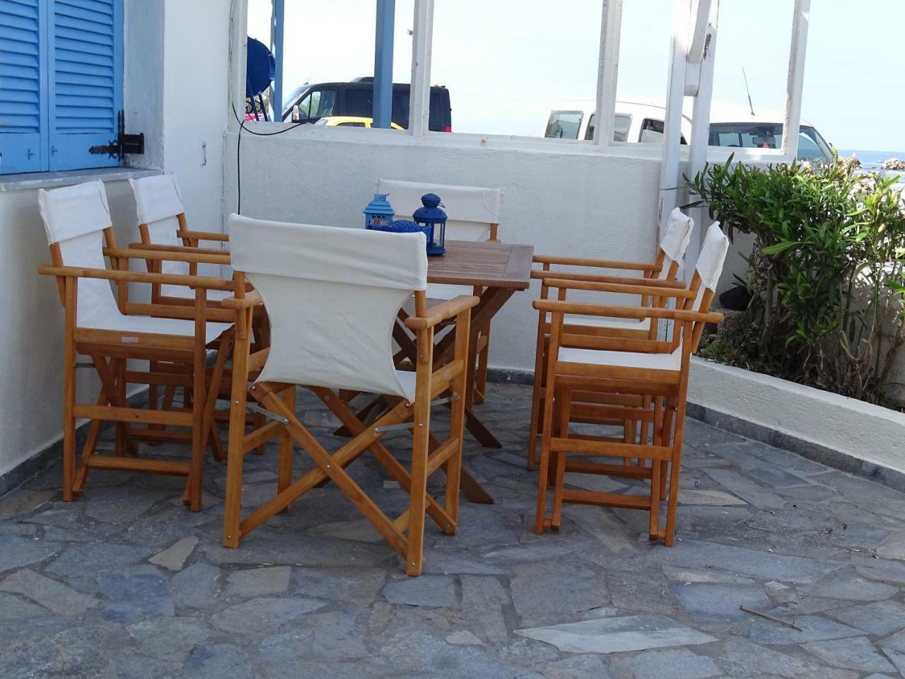 Nama Beach House Monolithos  Luaran gambar